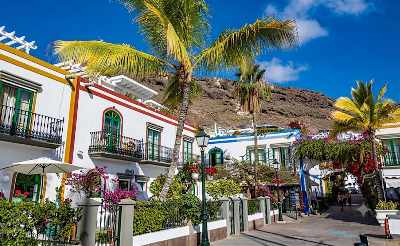 Visita al Puerto de Mogán y su mercado